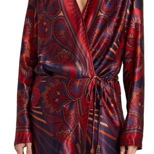 Farm Rio Macaw Arabesque Minidress SIZE L